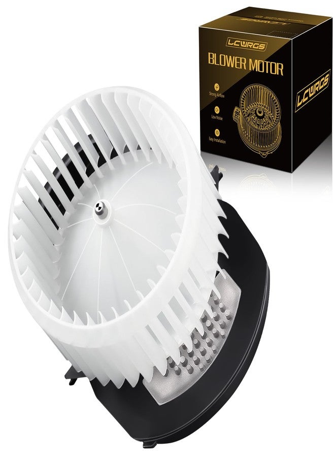 LCWRGS AC Heater Blower Motor with Fan Fits for Porsche Cayenne VW Volkswagen Touareg 2011 2012 2013 2014 2015 2016 2017 2018 HVAC Blower Motor Fan Replaces# 7P0820021 - Image 1